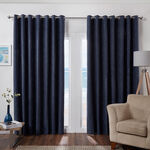 Blackout & Thermal Basketweave Curtains 66 x 54
