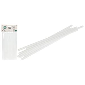 50 White Drinking Straws