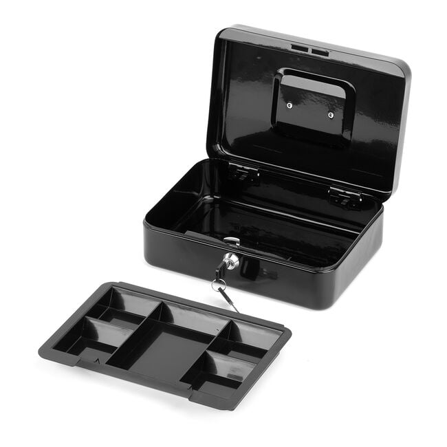 Cash Box Safe Black