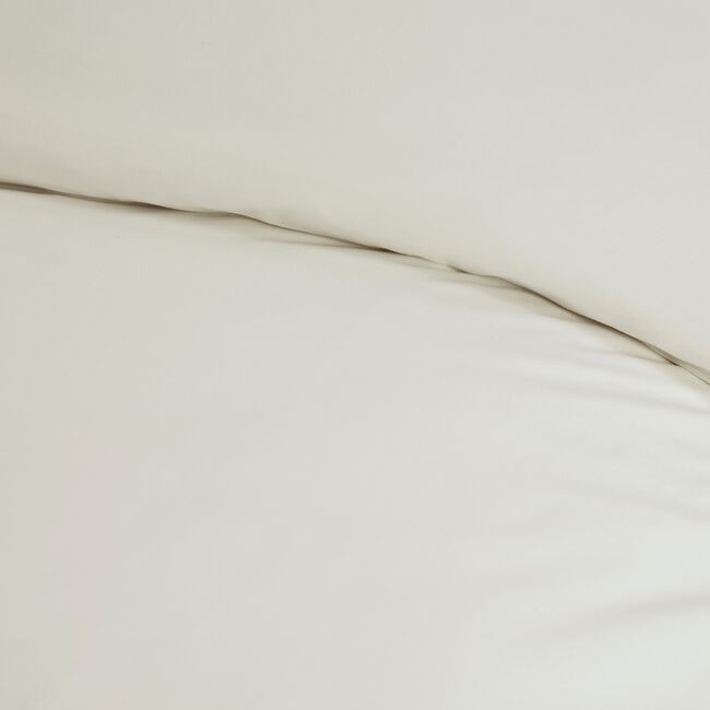 SINGLE DUVET COVER 200TC Cream