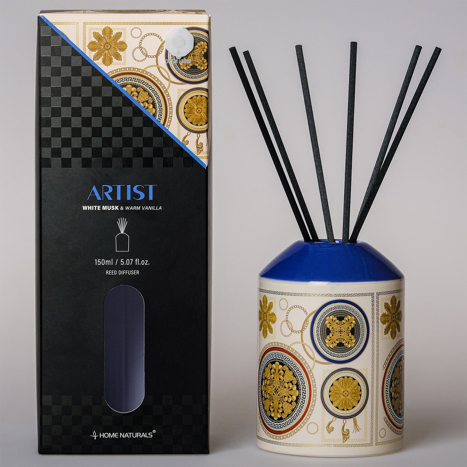 Larchmere White Musk & Vanilla Reed Diffuser Home Store + More