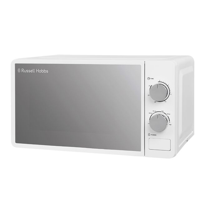 Russell Hobbs White 17L Manual Microwave