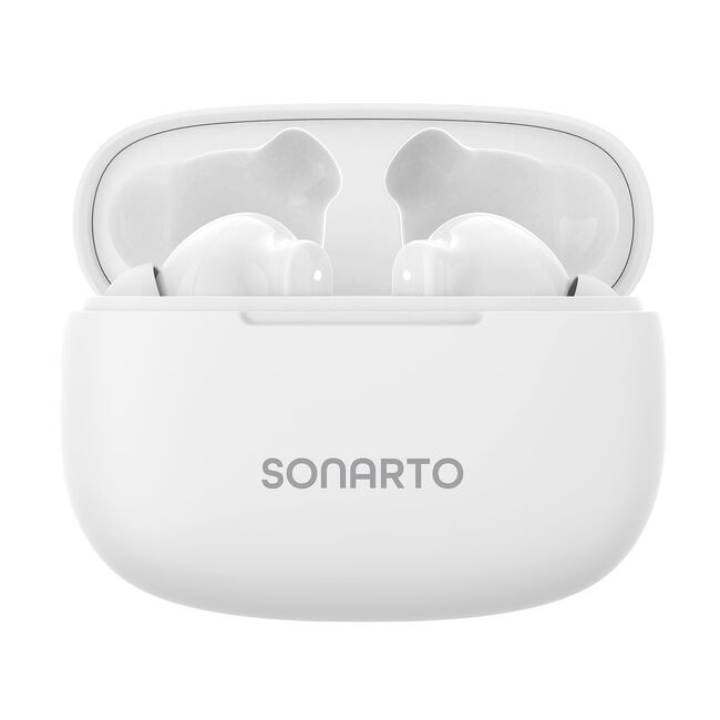 SONARTO TRUE WIRELESS EARBUDS - WHITE