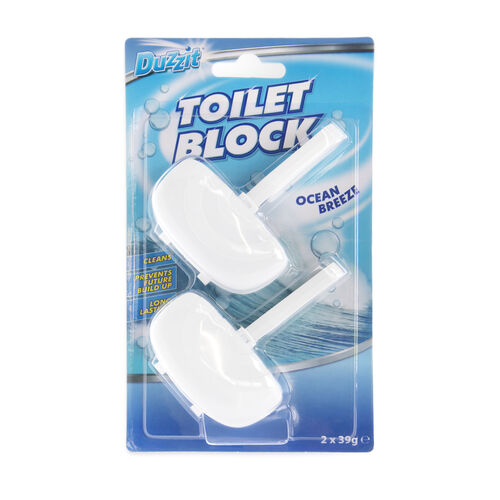 Toilet Rim Block Ocean Breeze 2 Pack