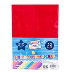 Hobby World A4 Multicolour Card - 32 Sheets
