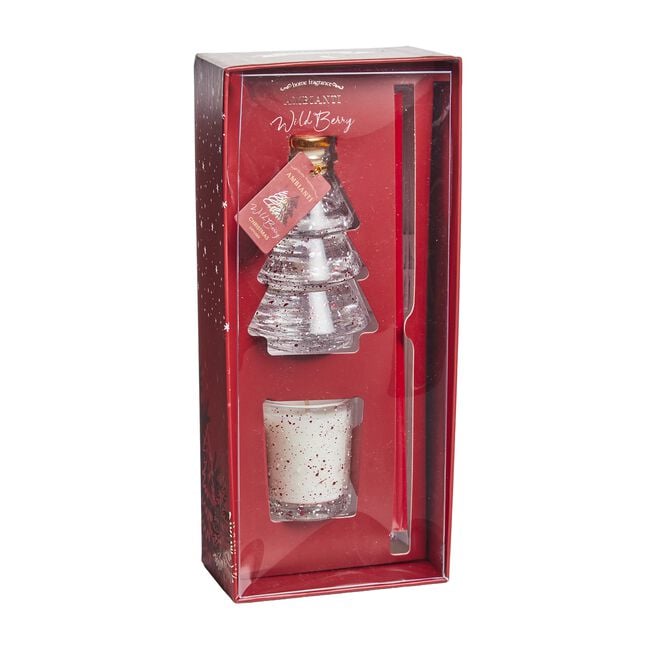 Ambianti Christmas Sparkle Wild Berry Gift Set