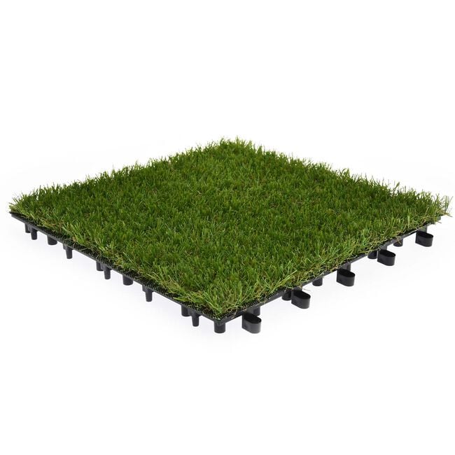 Pack of 4 Garden Grass Tiles