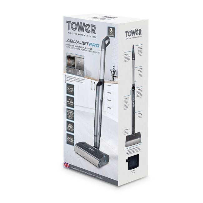 Tower Aquajet Pro Cordless Hardfloor Cleaner