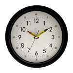 CHILDRENS TABLE CLOCK Black 12cm