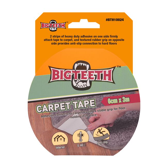 Big Teeth Carpet & Rug Grip Tape