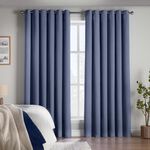 DIM OUT CORDED  CORNFLOWER BLUE 66x90 Curtain