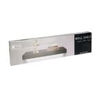 LED BATTERY OPERATED Wall Shelf Black