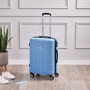 MEDIUM LIGHTWEIGHT HARDSHELL LUGGAGE - BLUE