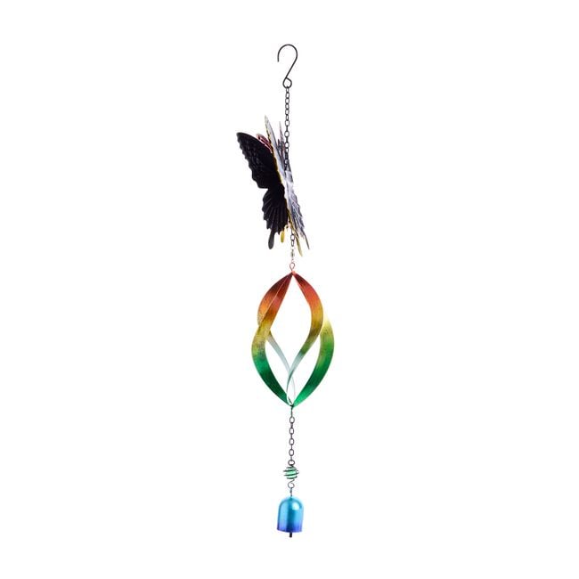 Garden Butterfly Wind Chime Spinner
