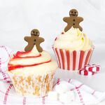 Happy Gingerbread Edible Cake Toppers