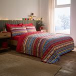 Festive Fairisle Bedspread 200cm x 220cm