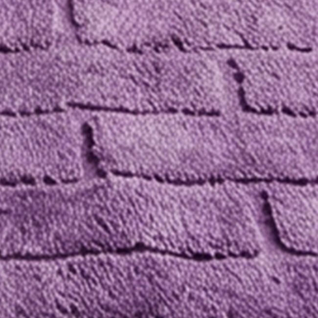 COTTON BRICK LAVENDER 50x80 Bath Mat