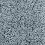 2 Piece Cotton Plain Dye Aquamarine Bathroom Set