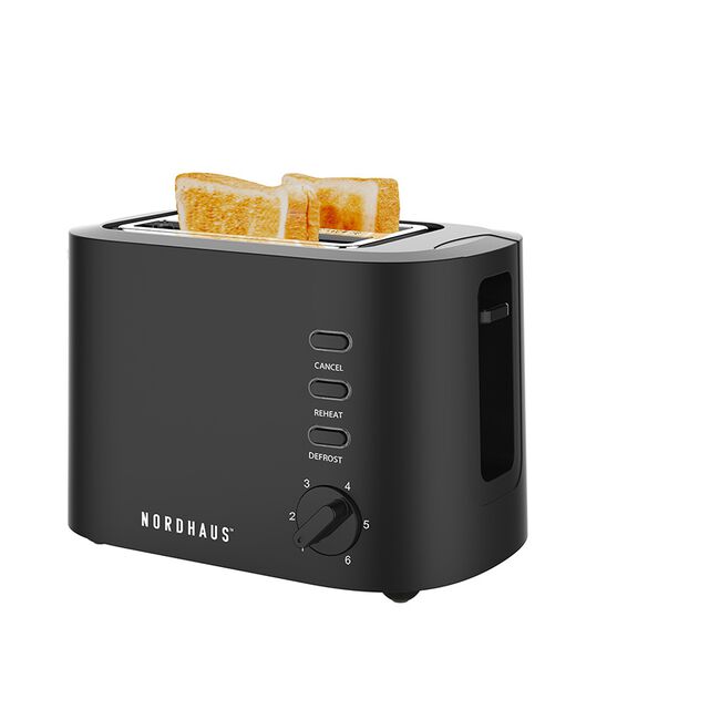 Nordhaus Essence Black 2 Slice Toaster
