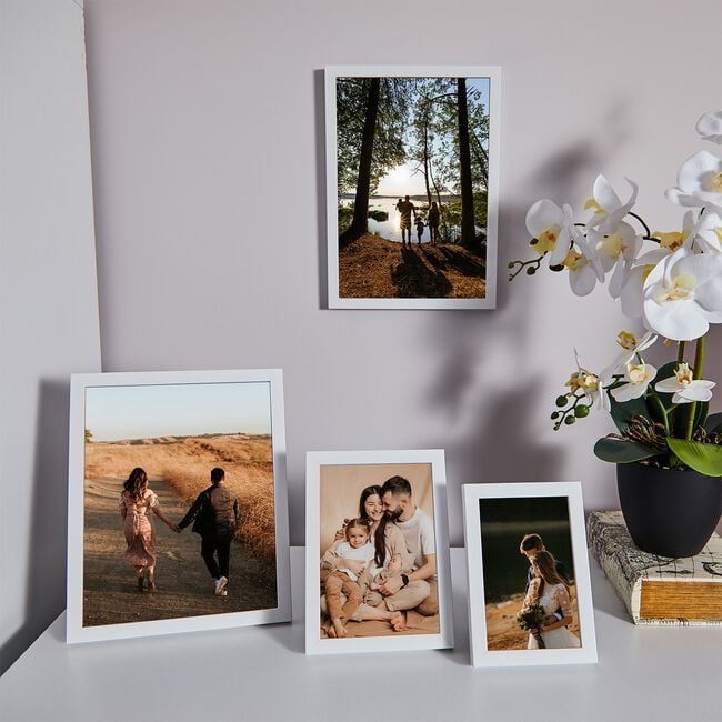 STYLEHOME 3PK WHITE BLOCK Frames 8X10