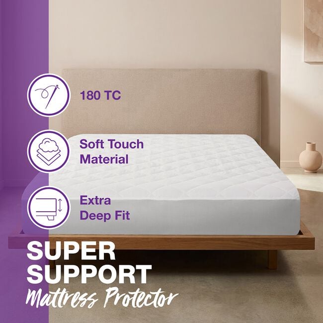 SUPER SUPPORT SINGLE Mattress Protector