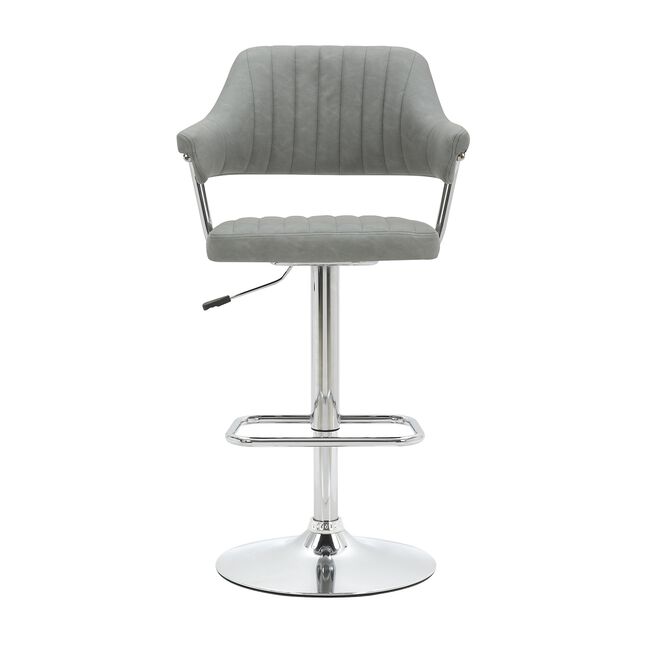 Belmont Barstool Light Grey