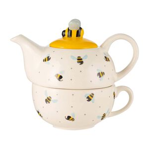 Ceramica Lavabile Lavastoviglie Price & Kensington Teiera Sweet Bee Tea For One Teiera In Gres Fine