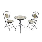 Fora Mosaic 3 Piece Bistro Set