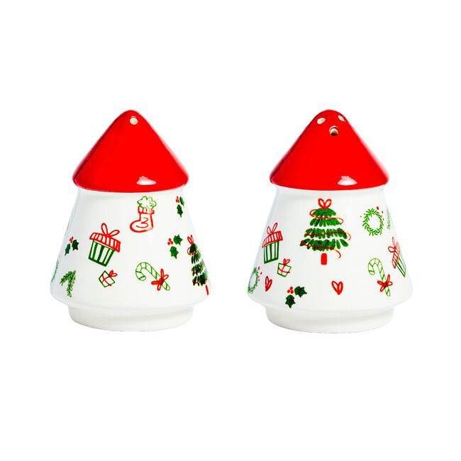 Festive Salt and Pepper Shakers