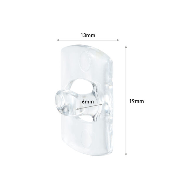 Command 20 Pack Strips Clear Decorating Clips