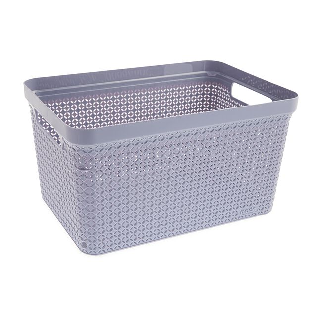 Ezy Mode Basket Soft Violet 17.3L