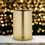 Viners Barware 1.3L Double Wall Wine Cooler - Gold