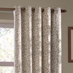 WYLDER GRACE LEAF 168X137 NATURAL Curtain