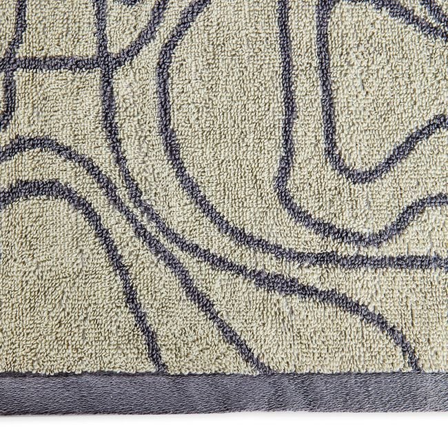 LUCIEN SLATE 100x150 Bath Sheet