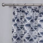 PENCIL PLEAT MOONGLADE NAVY 66x72 Curtain