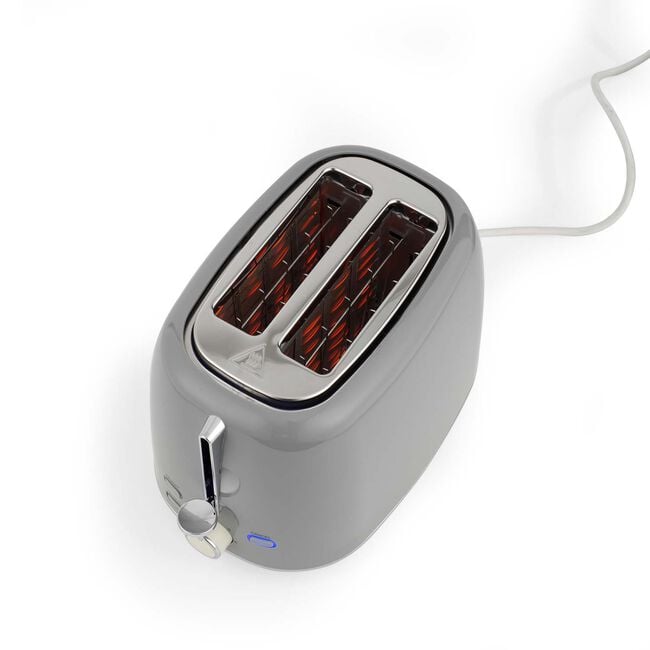 SALTER RETRO GREY 2 Slice Toaster