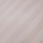 KING SIZE DUVET COVER Sateen Stripe Chalk 1000TC