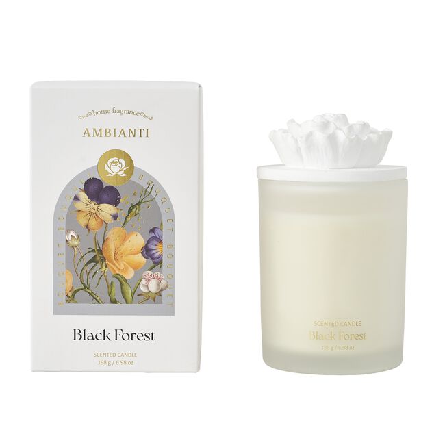 Ambianti Bouquet Black Forest 198g Candle