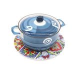 FIESTA JOY COLOUR PATTERN 20cm Ceramic Trivet