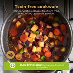 Tower Cerastone PRO 24cm Casserole With Lid