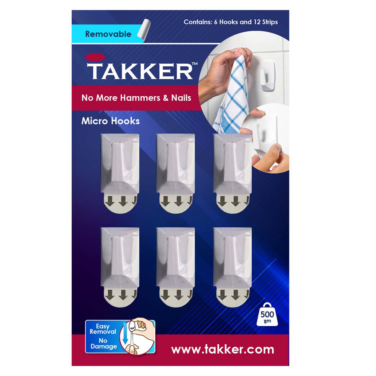Takker Micro Hooks - Home Store + More