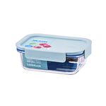 Lock & Lock 630ml Glass Rectangular Container