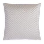 TRIANGLE STITCH OYSTER 45X45 Cushion