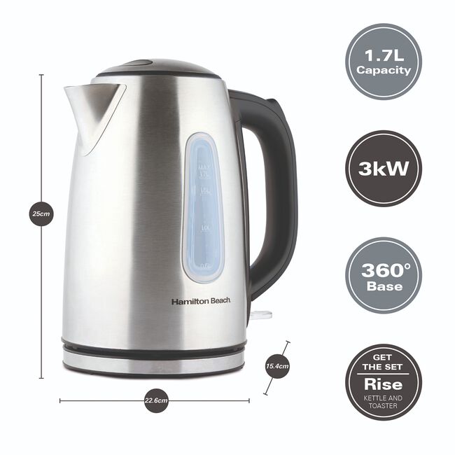 Hamilton Beach Rise Collection 1.7L Kettle