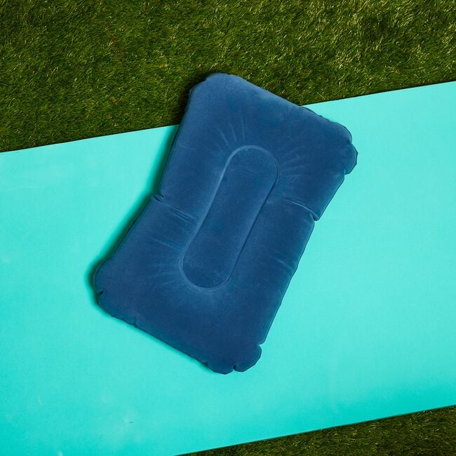 Inflatable Flocked Air Pillow
