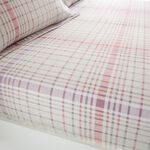 BRUSHED COTTON LEAH Double Fitted Sheet 