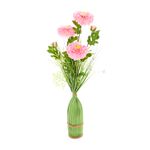 Floral Symphony Pink & Yellow Dahlia Faux Bouquet