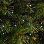 100 ICE BLUE Outdoor Led Timer Lights