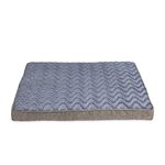Soft Chevron Pet Bed