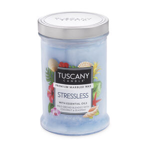 Tuscany Double Wick Candle Stressless 18oz
